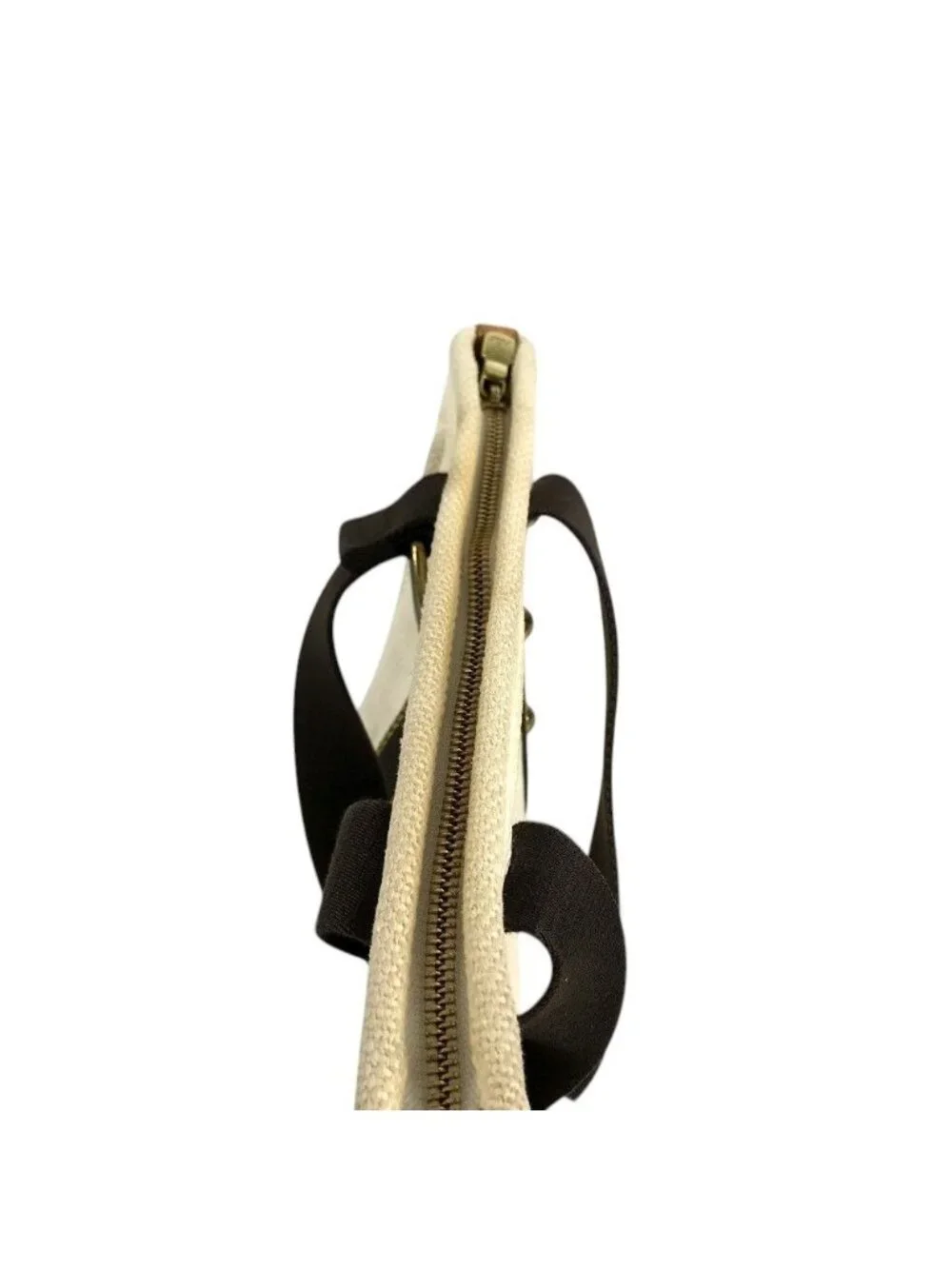 Louis Vuitton Handbag Cabas PM Antigua Cotton White